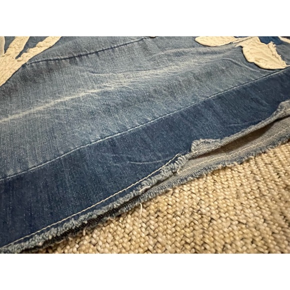 Anthropologie Holding Horses Jean Appliqué Shift Dress NWT Size XL - Picture 10 of 15